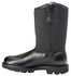 Image #3 - Rocky Men's Pull On Wellington Boots - Round Toe, Black, hi-res