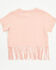Image #3 - Shyanne Toddler Girls' Can't Be Tamed Short Sleeve Fringe Graphic Tee, Light Pink, hi-res