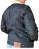Image #2 - STS Ranchwear by Carroll Women's Dark Wash Denim Sherpa Jacket, Blue, hi-res