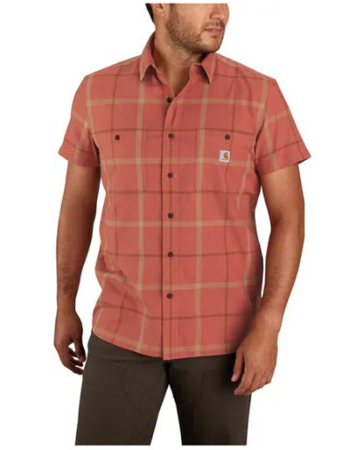 men's relaxed fit short sleeve shirts