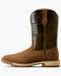 Image #2 - Ariat Men's Activator Patriot Pull-On Work Boots - Soft Toe, Brown, hi-res