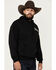 Image #4 - Coors Men's Boot Barn Exclusive Coors Logo Hooded Sweatshirt, Black, hi-res