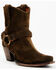 Image #1 - Cleo + Wolf Women's Willow Western Fashion Booties - Snip Toe, Olive, hi-res