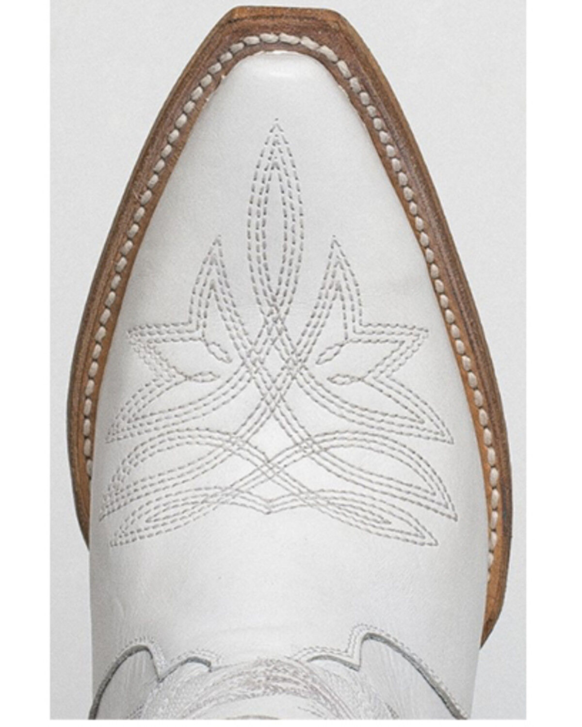 Image #6 - Lane Women's Off The Record Patent Leather Tall Western Boots - Snip Toe, White, hi-res