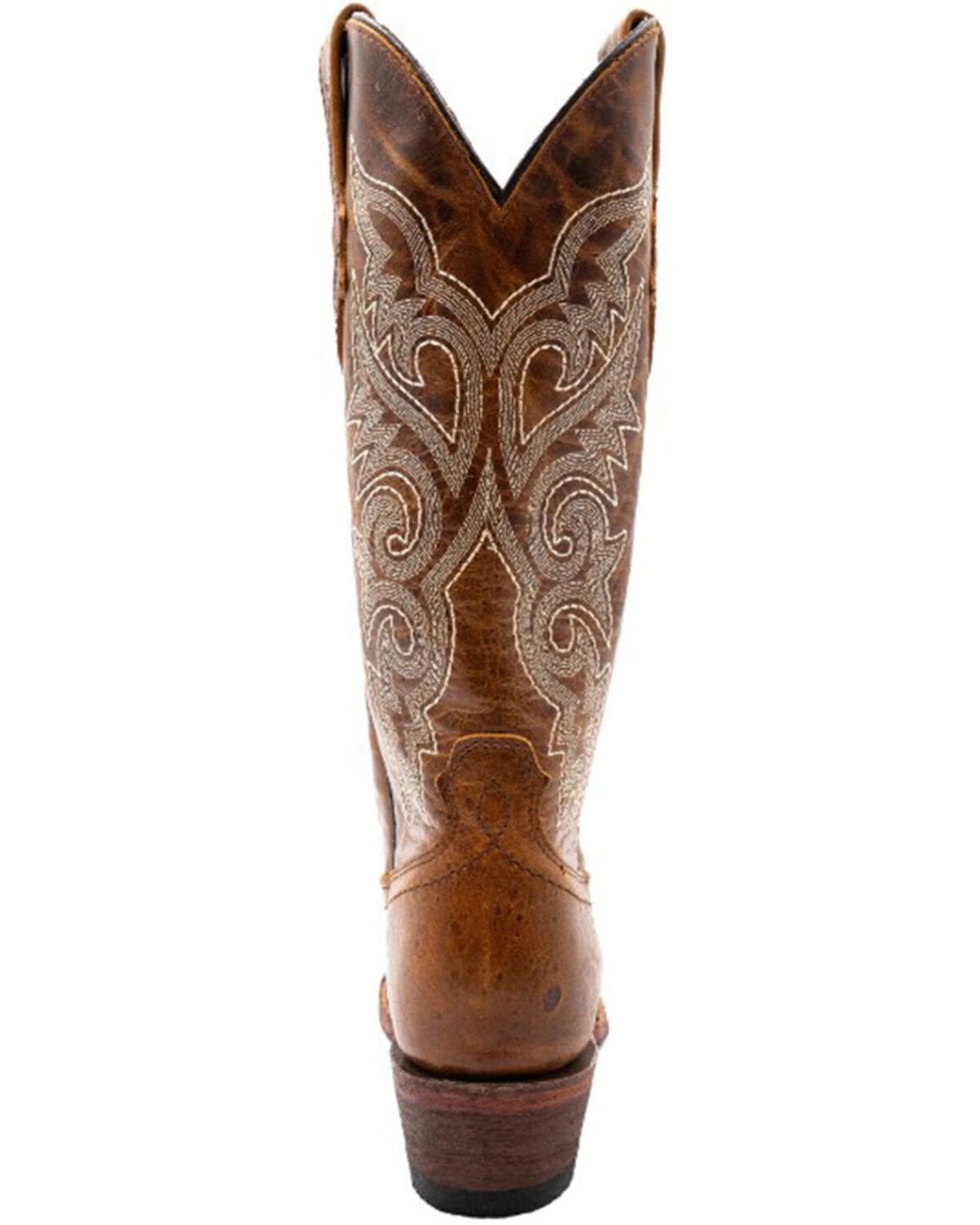 Image #5 - Ferrini Women's Mae Tall Western Boots - Snip Toe, Brown, hi-res