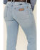 Wrangler Women's Mae Trouser Jeans, Blue, hi-res