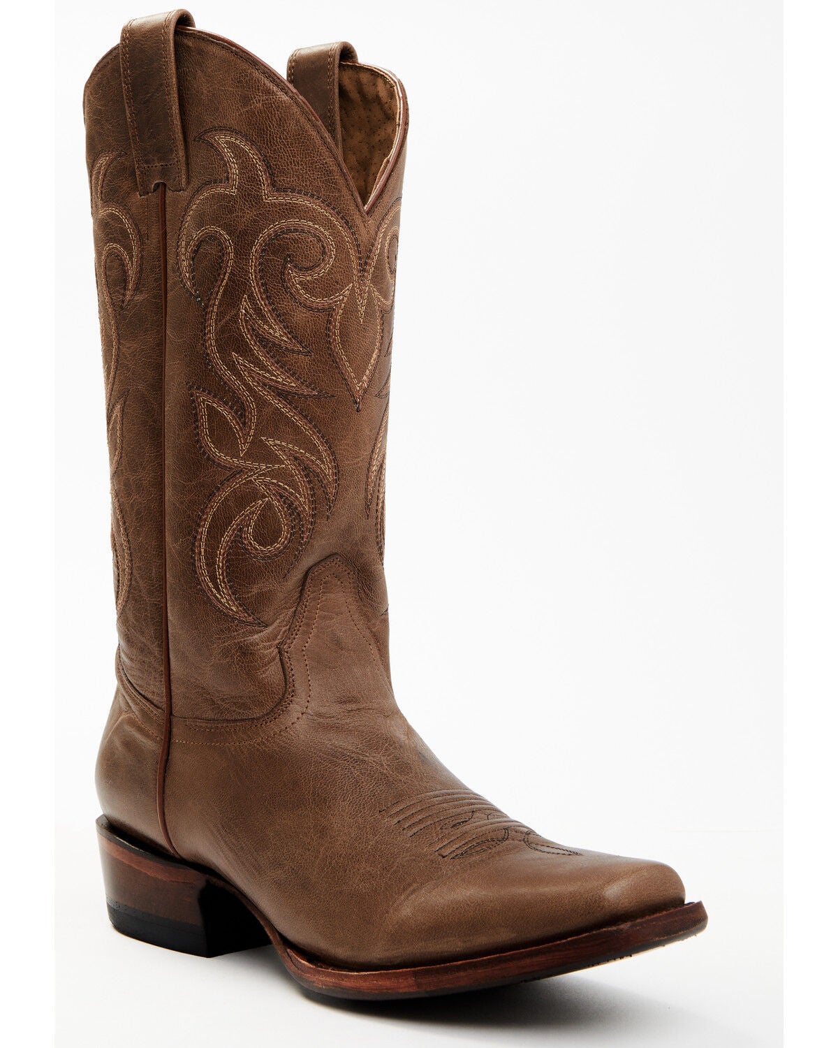 Shyanne Women's Darby Western Boots - Square Toe, Brown, hi-res
