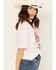 Image #2 - Bohemian Cowgirl Women's Nashville Wild West Cowboy Graphic Tee, White, hi-res