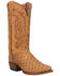 Dan Post Men's Kingman Western Boots - Round Toe, Tan, hi-res
