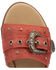 Image #6 - Dingo Women's Lariat Sandals, Red, hi-res