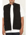 Image #3 - Hawx Men's Burr Solid Zip-Up Stretch Vest, Black, hi-res