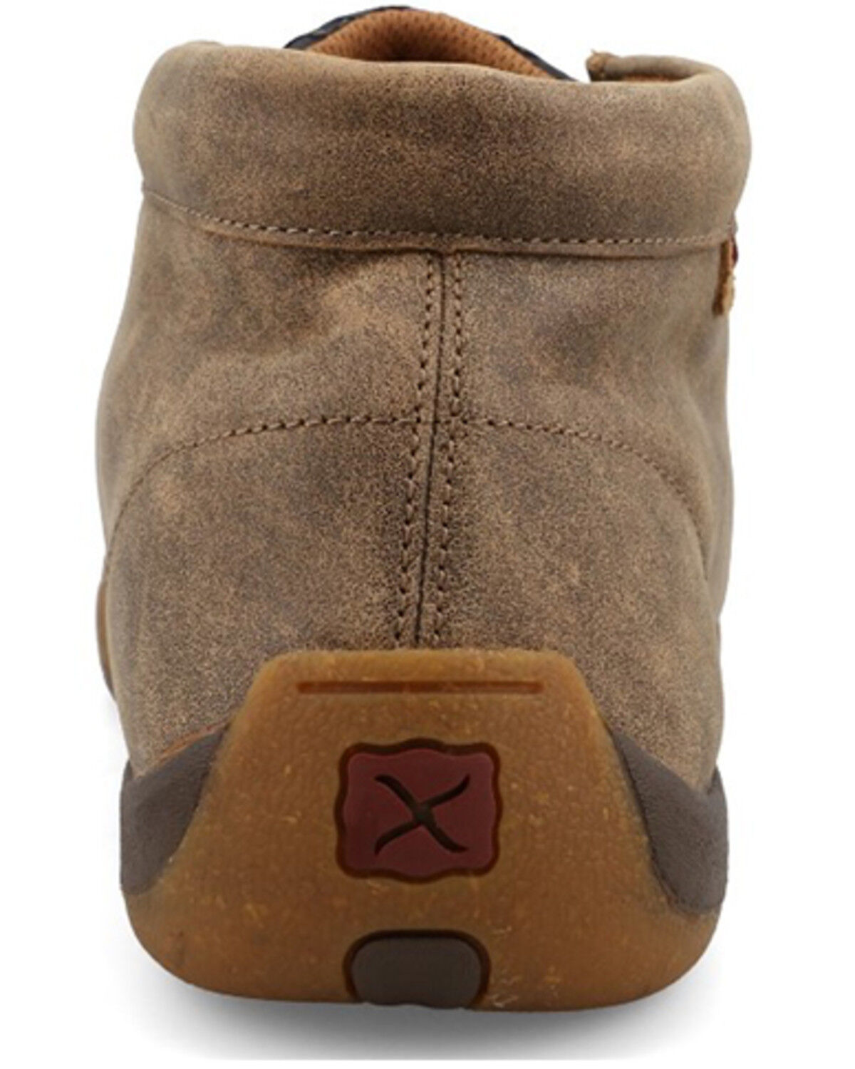 Image #5 - Twisted X Men's Exotic Sea Bass Chukka Driving Mocs, Black, hi-res