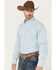 Image #2 - Cinch Men's Striped Long Sleeve Button-Down Stretch Western Shirt, White, hi-res
