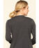 Ariat Women's Charcoal Heather Rebar Logo Long Sleeve Work Shirt, Charcoal, hi-res