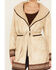 Image #3 - Tasha Polizzi Women's Raquel Faux Suede Border Print Jacket , Tan, hi-res