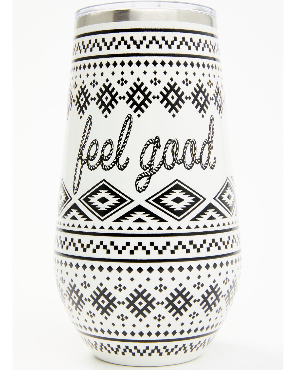Boot Barn 16oz Feel Good Stemless Wine Tumbler, Multi, hi-res
