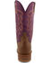 Image #5 - Twisted X Women's 11" Tech X Western Boots - Broad Square Toe, Purple, hi-res