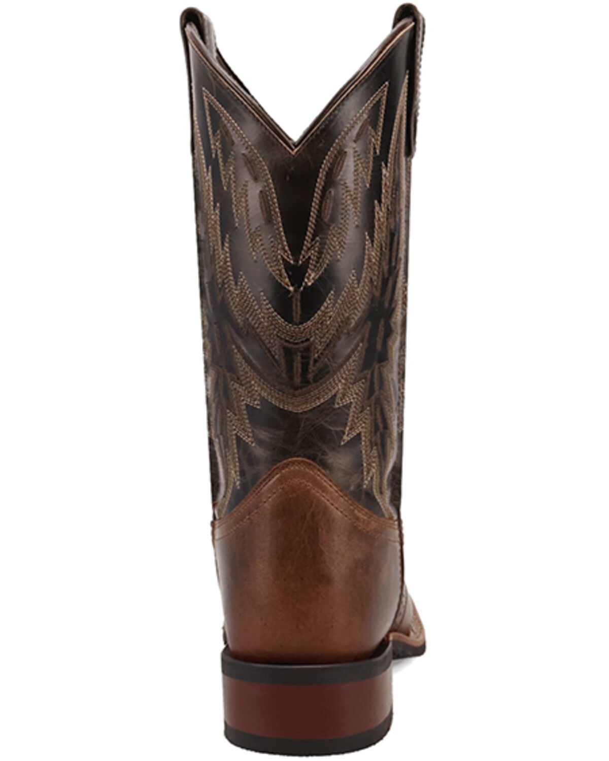 Image #5 - Laredo Men's Hyde Performance Western Boots - Broad Square Toe, Brown, hi-res