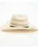 Image #3 - Rodeo King Ramie 25X Straw Cowboy Hat, Natural, hi-res