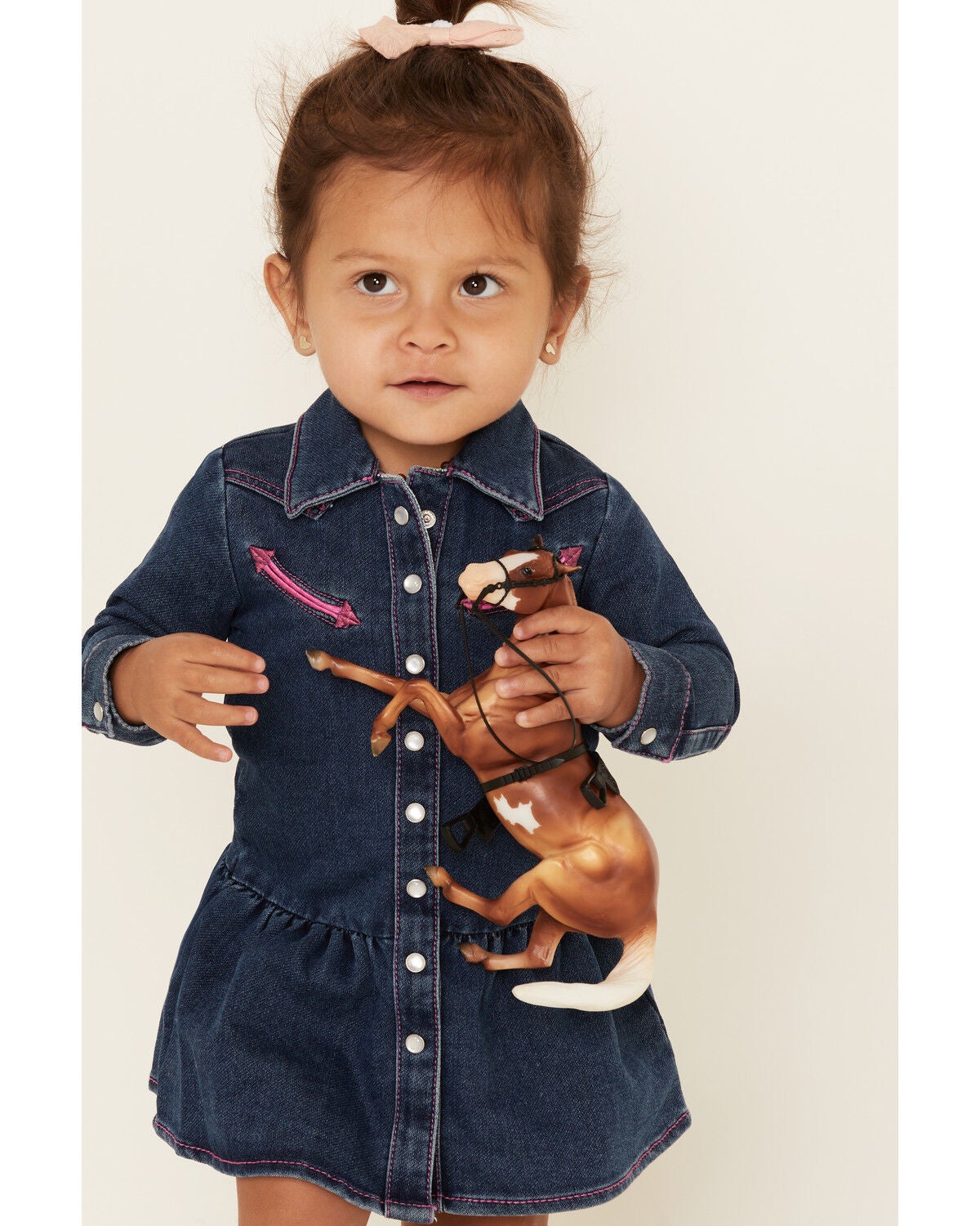 infant blue jean shirt