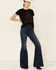 Image #2 - Bandit Women's Two Step Boots Short Sleeve Graphic Tee, Rust Copper, hi-res