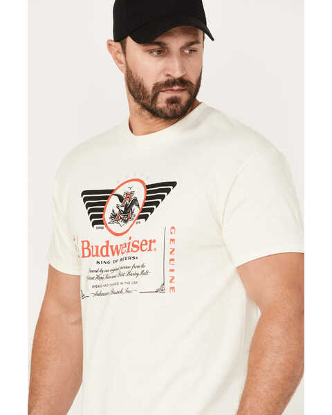 Image #2 - Brew City Beer Gear Men's Budweiser Military Can Graphic T-Shirt, , hi-res