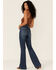 Rock & Roll Denim Women's Medium Wash Stretch Trouser Jeans, Blue, hi-res