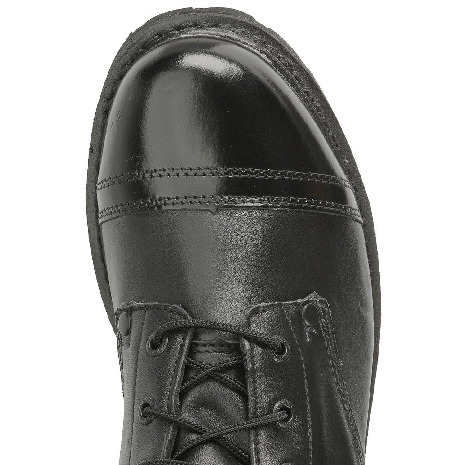 Image #6 - Rocky Men's 10" Zipper Jump Boots - Round Toe, Black, hi-res