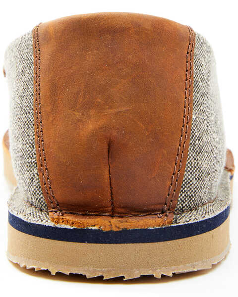 Image #5 - Wrangler Footwear Men's Slip-On Loafers - Moc Toe, Brown, hi-res