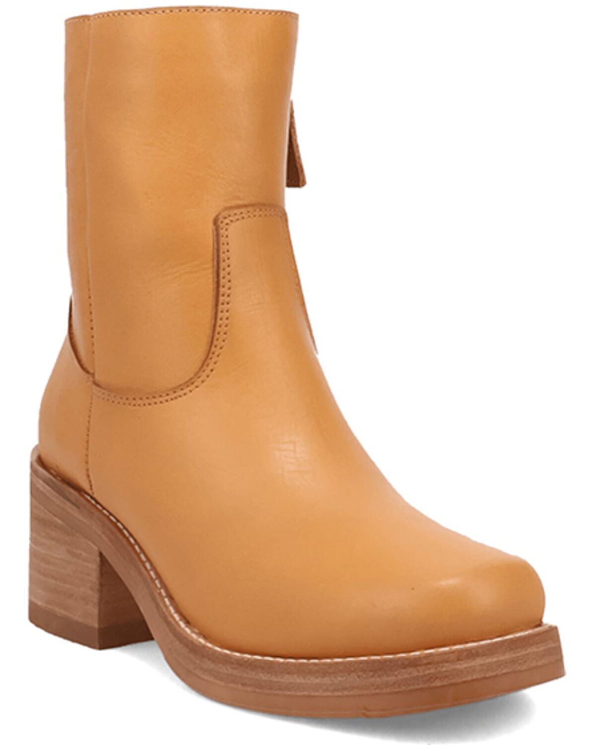 Image #1 - Dingo Women's Roxy Fashion Booties - Round Toe, Mustard, hi-res