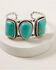 Image #1 - Idyllwind Women's The Perfect Trio Turquoise Cuff Bracelet, Silver, hi-res