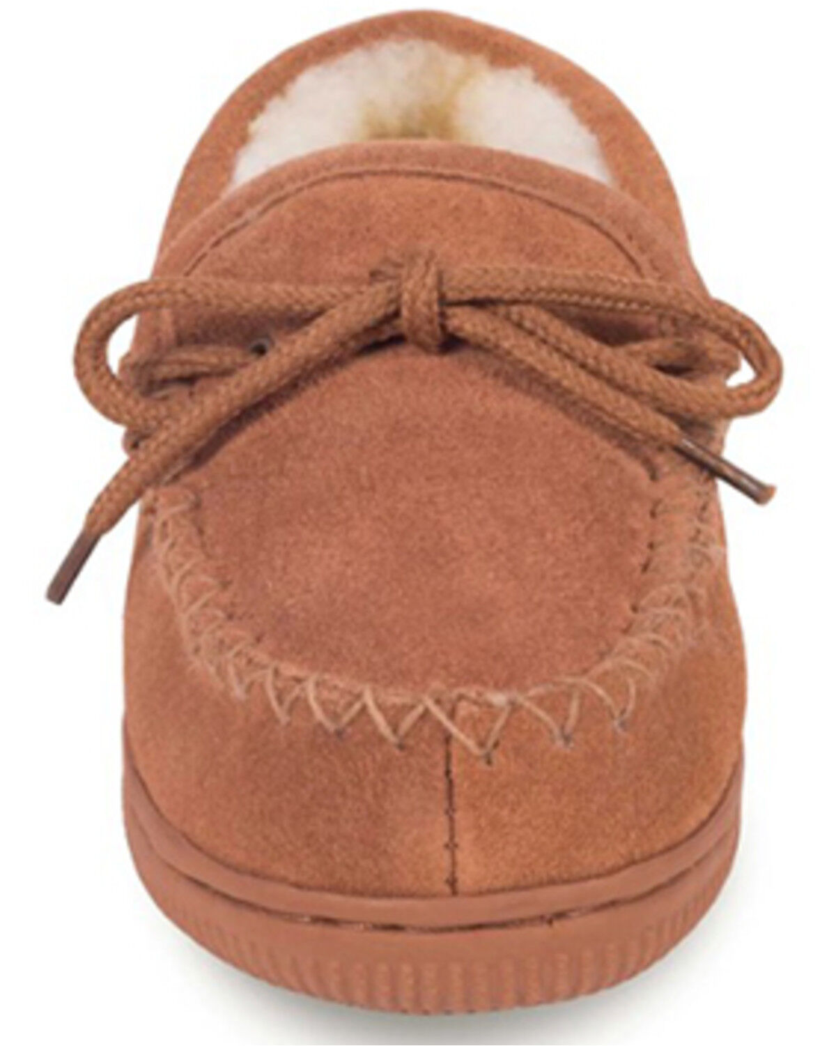 Image #3 - Cloud Nine Girls' Sheepskin Moccasins, Chestnut, hi-res