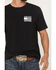 Image #4 - Ariat Men's Freedom Stripe Short Sleeve Graphic T-Shirt, Black, hi-res