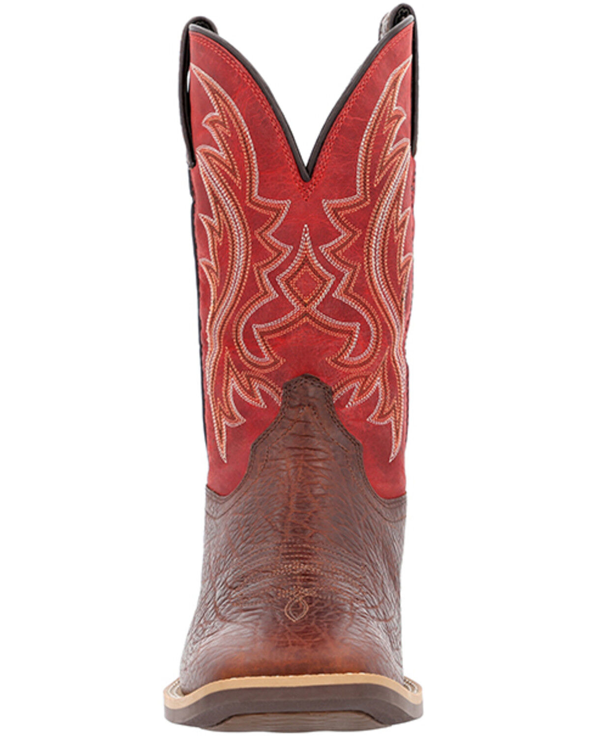 Image #4 - Durango Men's Shyloh Western Boots - Round Toe, Brown, hi-res