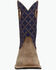 Image #4 - Twisted X Boys' Top Hand Performance Western Boots - Broad Square Toe, Navy, hi-res