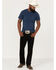 Image #1 - Moonshine Spirit Men's Night Star Stretch Slim Straight Jeans, Black, hi-res