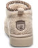 Image #5 - Bearpaw Girls' Snuggle Deco Casual Boots, Cream, hi-res
