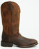 Image #2 - Ariat Men's Sport Rustler Performance Western Boots - Broad Square Toe, Brown, hi-res