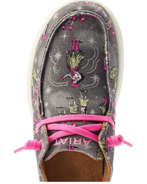 Image #4 - Ariat Women's Hilo Western Aloha Casual Shoes - Moc Toe , Black, hi-res