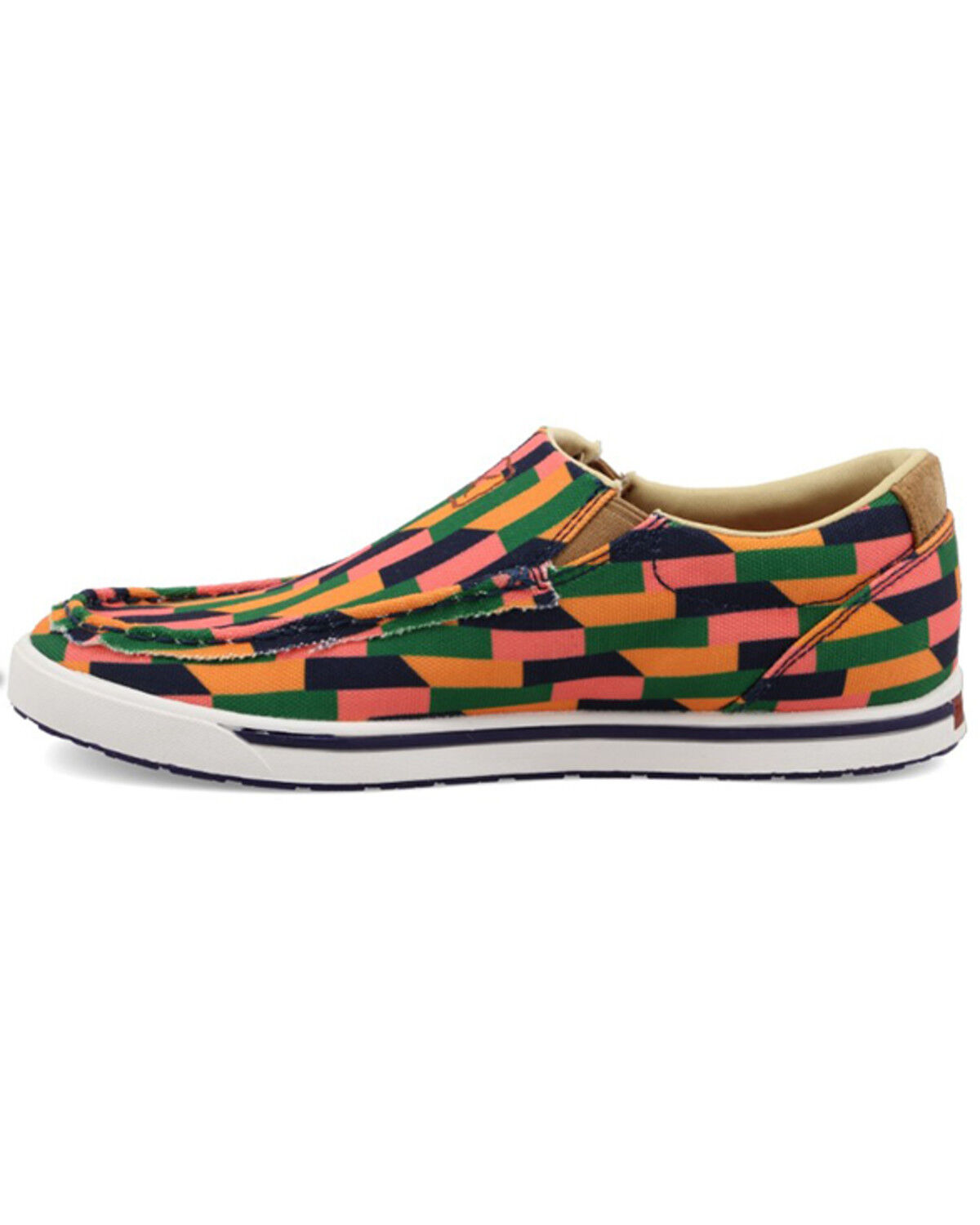 Image #3 - Twisted X Women's Slip-On Kicks - Moc Toe, Multi, hi-res