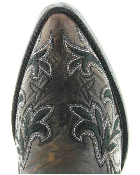 Image #3 - Old Gringo Women's Ilona Stitched Western Boots - Medium Toe, Chocolate, hi-res