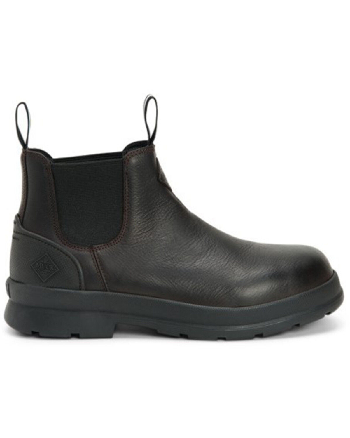 Image #2 - Muck Boots Men's Chore Farm Leather Chelsea Boots - Soft Toe, Black, hi-res