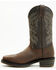Image #3 - Double H Men's 11" Tascosa Waterproof Performance Western Boots - Round Toe, Brown, hi-res
