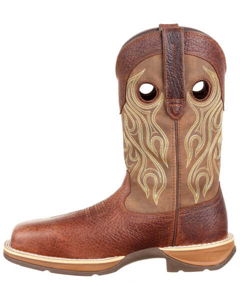 Image #3 - Durango Men's Rebel Waterproof Western Boots - Composite Toe, Brown, hi-res
