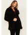 Image #1 - Shyanne Women's Faux Fur Fleece Coat, Black, hi-res