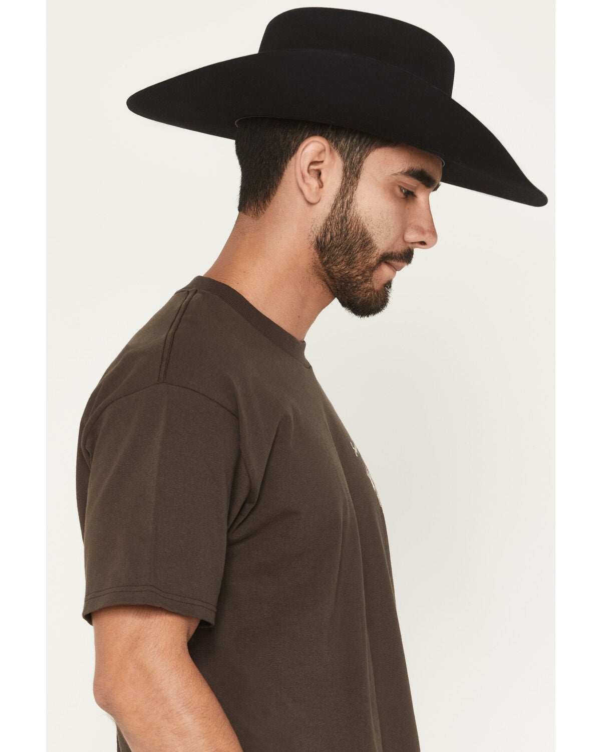 Image #3 - Seager Men's Los Rios Short Sleeve Graphic T-Shirt, Brown, hi-res