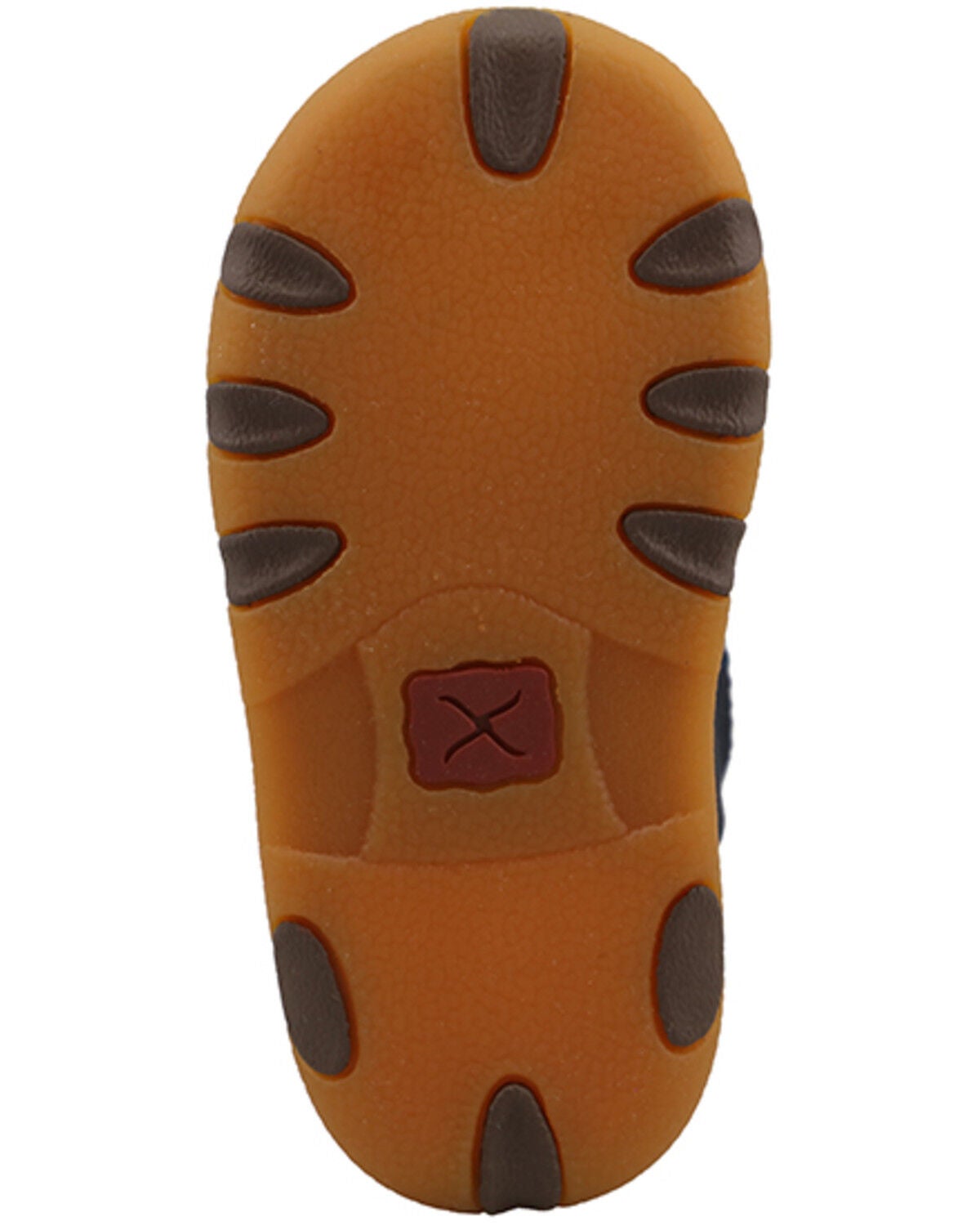 Image #7 - Twisted X Infant Boys' Driving Moc Boots - Round Toe, Navy, hi-res