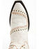 Image #6 - Laredo Women's Bone Embellished Booties - Snip Toe, Off White, hi-res