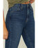 Image #2 - Just Black Denim Dark Wash Kick Flare Jeans, Dark Wash, hi-res