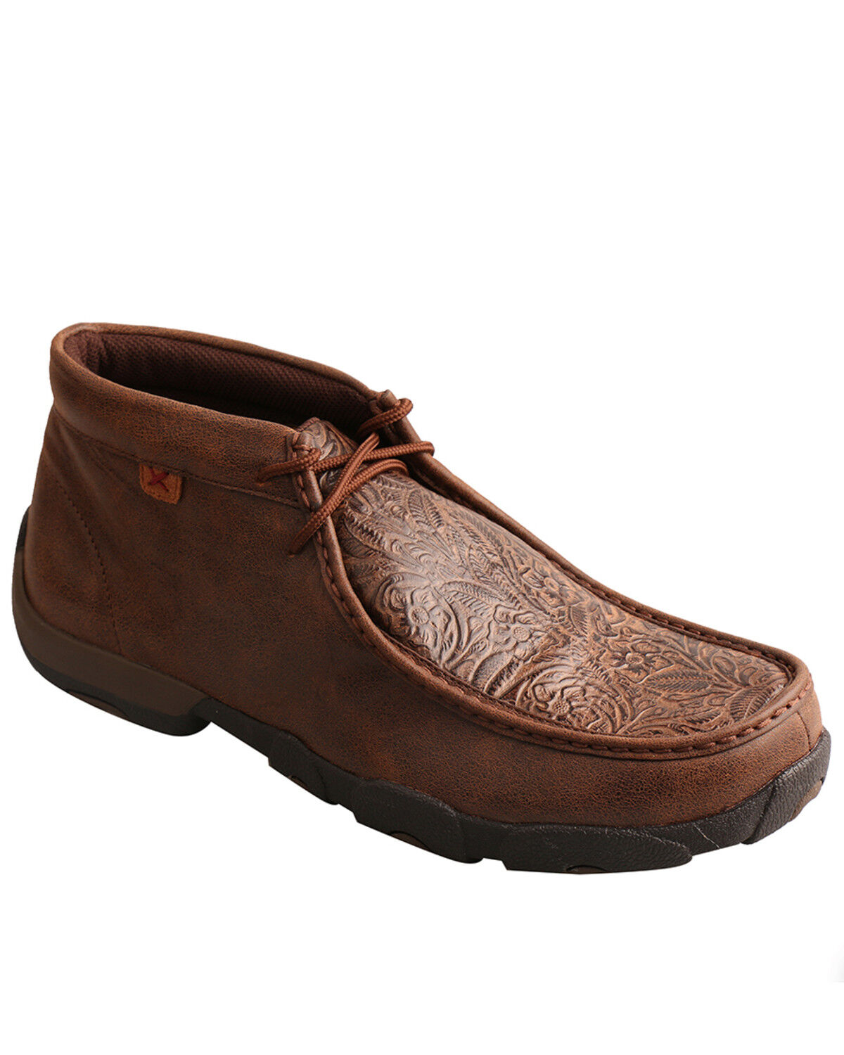 Image #1 - Twisted X Men's Chukka Driving Mocs, Brown, hi-res